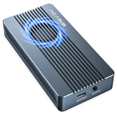 ACASIS TBU 405 Pro M1 40Gbps M.2 Nvme SSD Enclosure with Cooling
