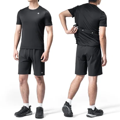Maillot Cycliste Homme Manches Courtes ROCKBROS - Jersey VTT Respirant, Chemise Vélo Route Été