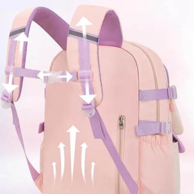 Zaino 3D A Forma Di Stella Y2K - Leggero E Impermeabile Per Ragazzi E Ragazze - Cartoon Con Occhi - 36x13x39 Cm - 2