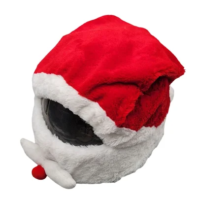 christmas motorcycle helmet Drag Racing - Personalized Ornament children will laugh Motorcycle Helmet Christmas Hat Outdoor