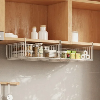 bad regale en.casa] Badezimmerregal Höör Wandregal Badregal hängend Bambus Hängeregal für Küchenregal mit 5 Ablagen 42 x 37 x 17 cm Baumarkt Badezimmerschrank