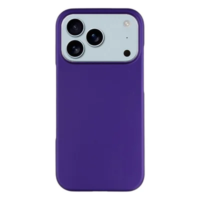 For iPhone 17 Pro Max Case Hard PC Drop Proof Frosted Minimalist Phone Cover  - Purple