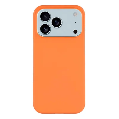 For iPhone 17 Pro Max Case Hard PC Drop Proof Frosted Minimalist Phone Cover - Orange For iPhone 17 Pro Max Case Hard PC Drop Proof Frosted Minimalist Phone Cover - Orange