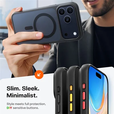 TORRAS iPhone 17 Pro Max ケース マグネット ブラック Buy the Torras iPhone 17 Pro Max (6.9