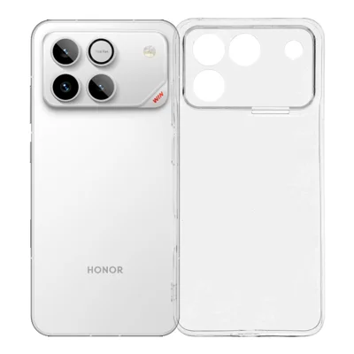 For Honor Win 5G Back Cover Ultra Thin Flexible TPU Clear Phone Case - Transparent For Honor Win 5G Back Cover Ultra Thin Flexible TPU Clear Phone Case - Transparent
