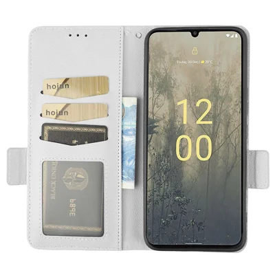 Adolasx Cover Compatibile per Nokia C12 / C12 PRO Pelle Portafoglio Magnetica con Disegni Motivo Animale Flip Custodia Antiurto Resistente Libro Case Donna Uomo - Rosa