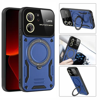 Cover Compatibile con Xiaomi 13T / Xiaomi 13T Pro, Premium Pelle PU Portafoglio Flip Libro Custodia per Redmi K60 Ultra [Protezione Completa] - fiore