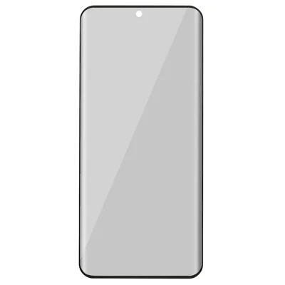 QULLOO Vetro Temperato Per VIVO V50E / V50 5G – 2 Pezzi Per Schermo + 2 Per Fotocamera, 9H, Trasparente, Anti Impronte, Bordo Curvo