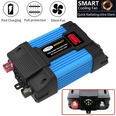 300w inverter cigarette lighter MWXNE Car Power DC 12V to 110V AC Outlet 600W providing convenient access for your family and friends CHT300W 300W Power Inverter Converts