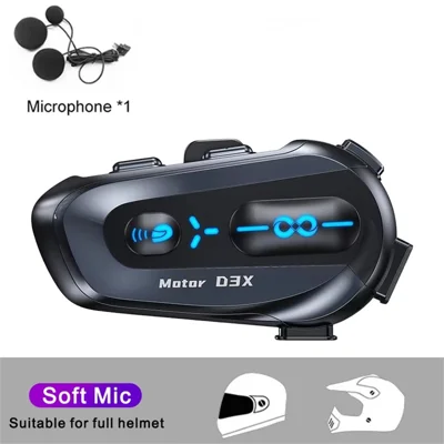 bletooth devices for motorcycle helmets TheLAShop Helmet Bluetooth Headset Intercom FM Radio 2 Riders Washable Liner and Cheek Pads D3X For Motorcycle Helmet Bluetooth-compatible