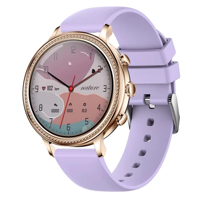 fossil smartwatch vibration einstellen Garmin Venu Sq Lila main image 1