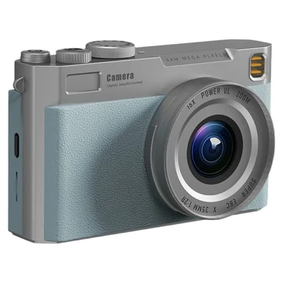 Y06 2.8 inch Flip Screen Student Retro CCD Digital Camera 16X