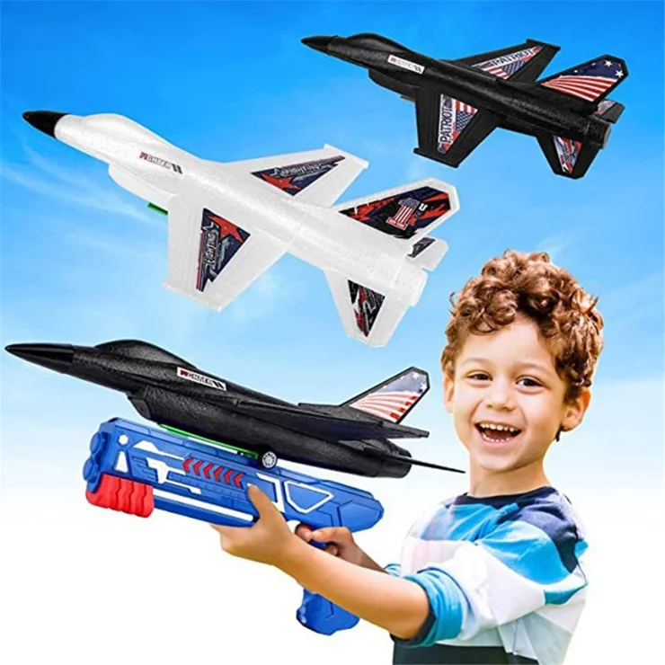 Avion Planeur En Polystyrène Pour Enfants - 4 Modèles Colorés, Résistants, Jeux En Extérieur