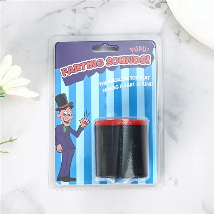 LE TOOTER Squeeze Fart Joke Toy Strange Creative Tricky Prop Toy for Adults Kids - Red