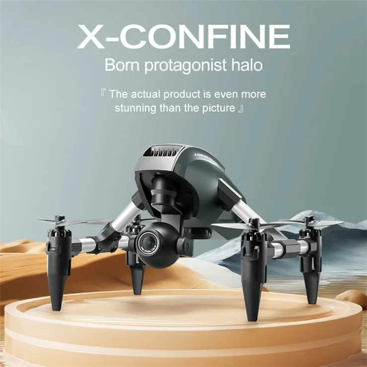 4DRC V42 Dual HD Cameras Drone Altitude Hold One-Key Return RC Quadcopter, 2 Batteries