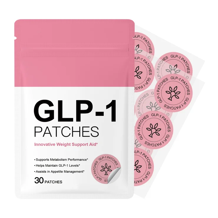 pink glp 1 patches GLP-1 Patch -8-Hour Long-Lasting Formula Support - Suitable for Men and Women's Body Care GLP-1 Patches, Natural Ingredients Patch,