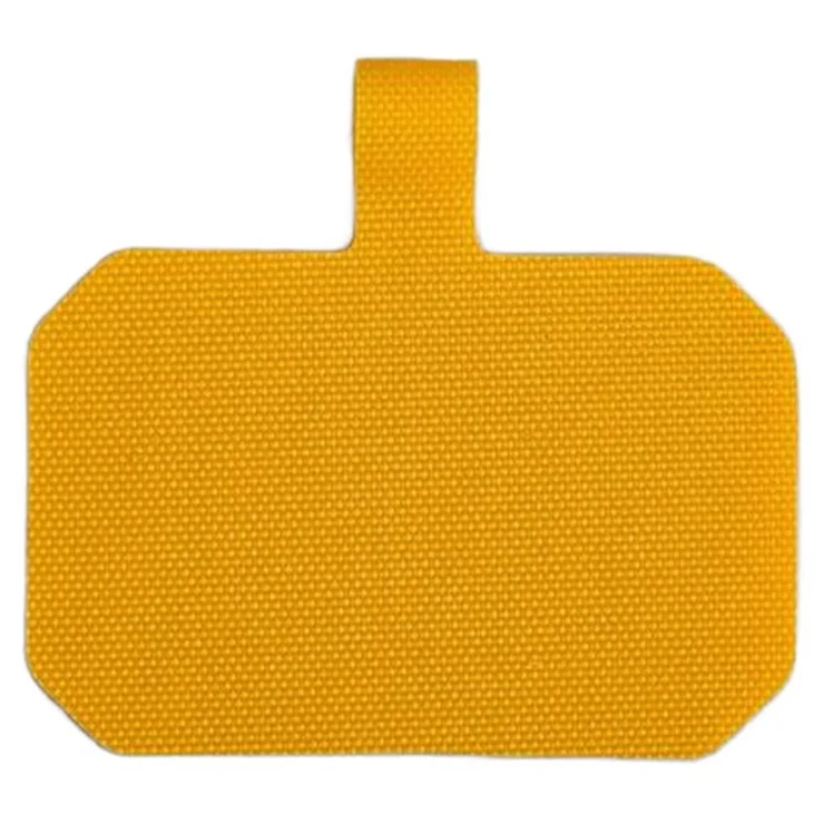 Phone Tether Tab Curing Fabric Cell Phone Lanyard Patch Replacement Part - Yellow