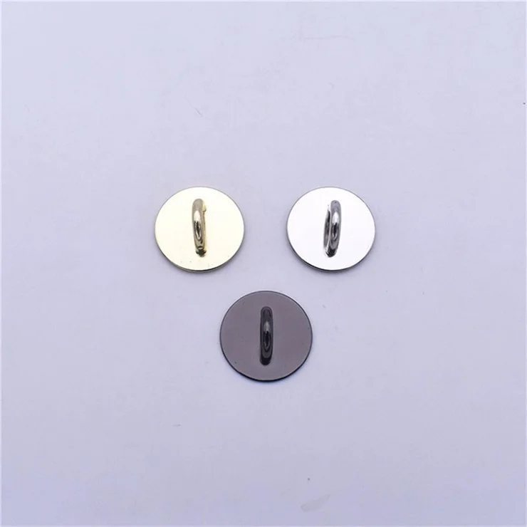 10Pcs / Pack Metal Phone Charm Hook Electroplate Ring Gripper for Phone Case DIY Accessories - Black Bear