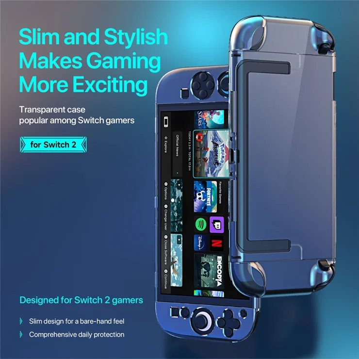 For Nintendo Switch Clear Case DUX DUCIS Slim PC Game - Main Image