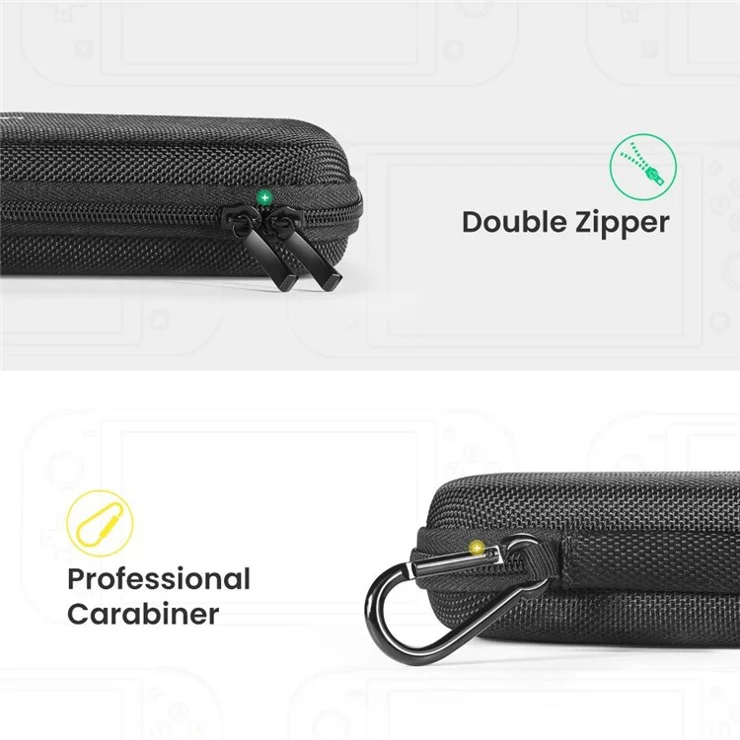 UGREEN Anti-scratch Storage Bag for Nintendo Switch Lite Portable Case Game Card Organizer