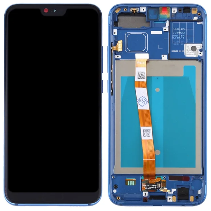 Schermo LCD TFT per Huawei Honor 10 COL-AL10 COL-L29 COL-L19 COL-TL10 Display LCD Digitizer Assembly sostituzione Touch Screen Vetro con strumenti (nero