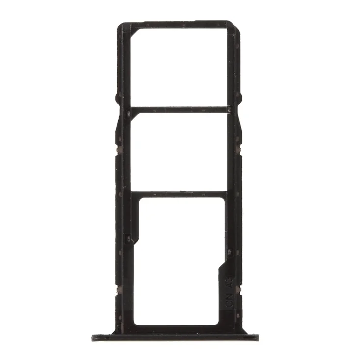 OEM Dual SIM Card + Micro SD Card Tray Holders Replacement for Huawei Y5 (2018) - Black