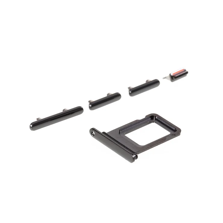 Bouton Latéral + Volume/mute Pour IPhone 11 - Noir - Neuf Sous Emballage - Fabriqué En France