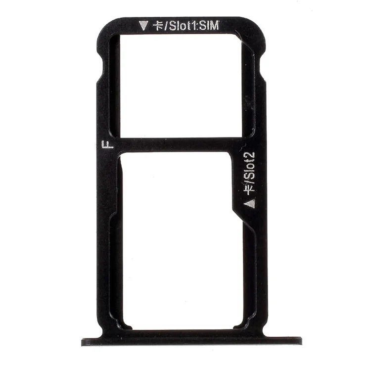 Huawei P10 (VTR-L09, VTR-L29) Tiroir Carte SIM Et Support Micro-SD, Piece De Remplacement Original, Noir - Téléphonie