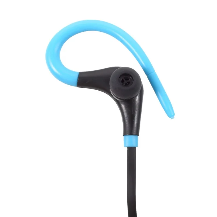 Q10 Wireless Bluetooth-compatible Sports Stereo Earphone Neck Hanging Headset Headphone with Mic - Blue