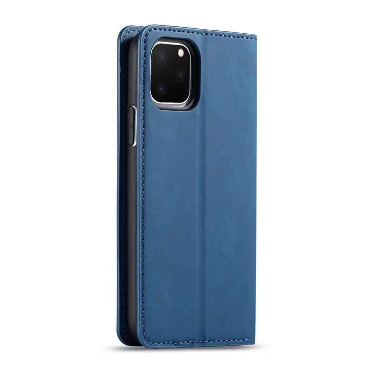 FORWENW Fantasy Series Silky Touch Leather Wallet Case for iApple iPhone 11 Pro Max 6.5 inch (2019) - Blue