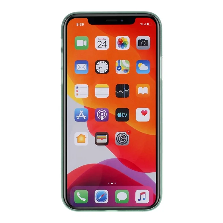 Ultra-thin Plastic Mobile Phone Case for iPhone 11 6.1-inch - Green