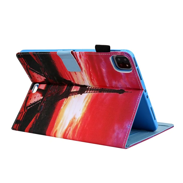 Pattern Printing Leather Stand Smart Case for iPad Air 11 (2025) / (2024) / Pro 11 (2022) (2021) (2020) / Air (2020) (2022) - Tower