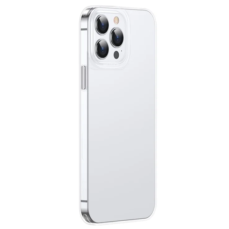 BASEUS Simple Series Soft TPU Phone Case for iPhone 13 Pro Max 6.7 inch Cell Phone Protective Cover Shell - Transparent