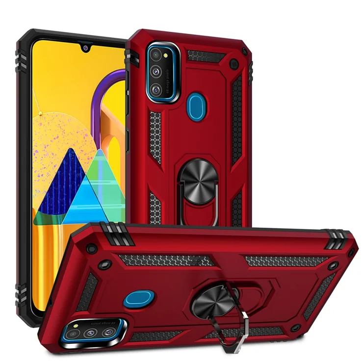 Hybrid PC TPU Kickstand Armor Phone Shell for Samsung Galaxy