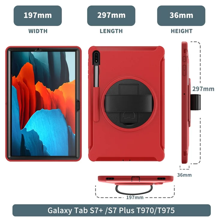 Tab S7+ Best Galaxy Tab S7 Plus Case For Samsung Galaxy Tab S7+