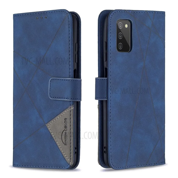 Wholesale Geometric Texture Wallet Stand Magnetic Clasp Leather Cover ...