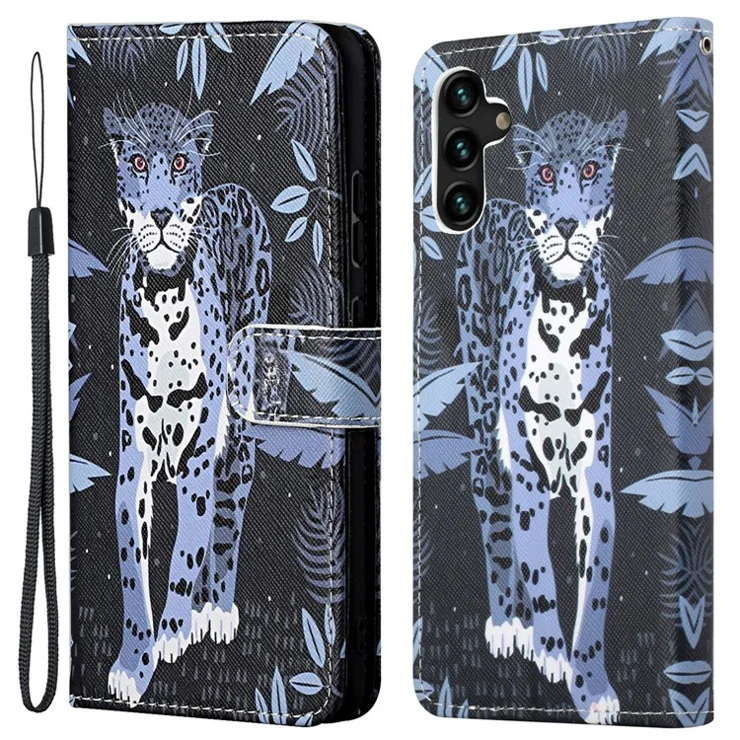 Leopard with Cross Phone Stand Leopard with Cross Phone Stand