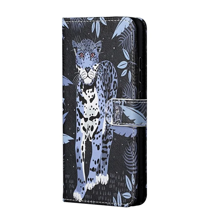Leopard with Cross Phone Stand Leopard with Cross Phone Stand