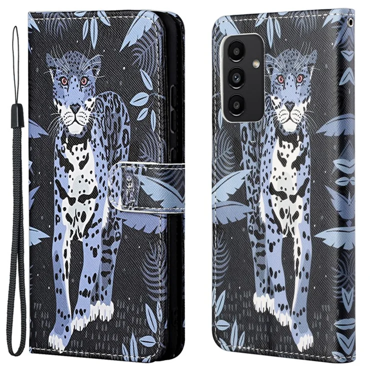 Leopard with Cross Phone Stand Leopard with Cross Phone Stand