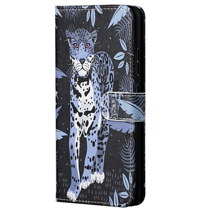 Leopard with Cross Phone Stand Leopard with Cross Phone Stand