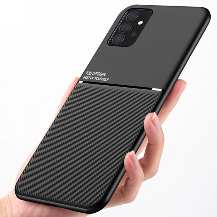 Shockproof Phone Cover Built-in Magnetic Metal Sheet Anti-scratch