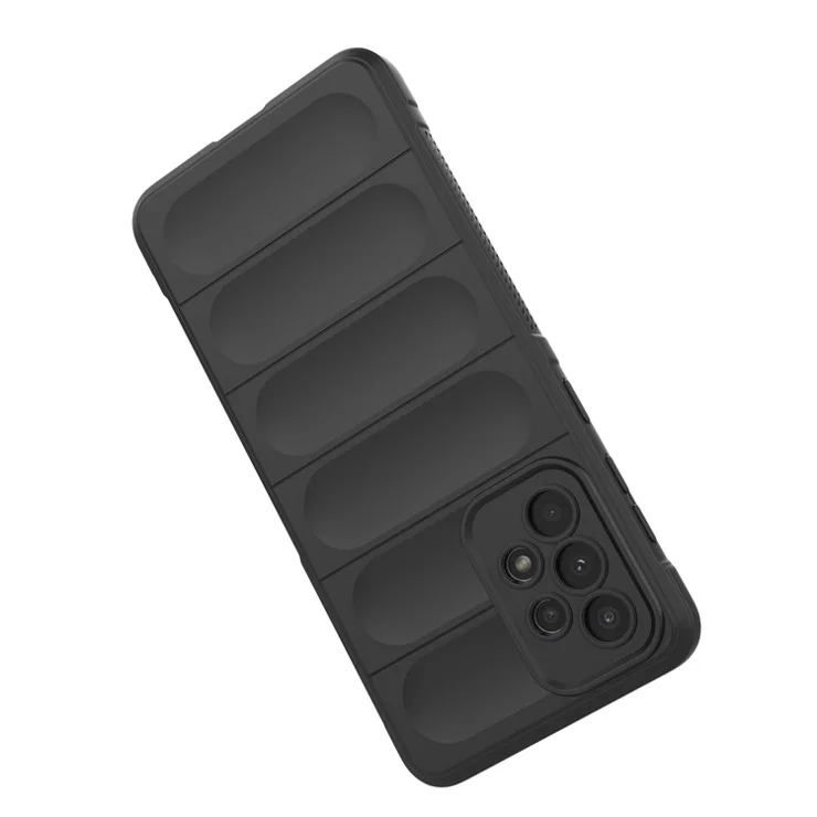 Cell Phone Cover Bag for Samsung Galaxy A73 5G, Drop Resistant TPU Rugged Back Phone Case - White