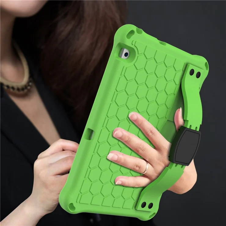 Honeycomb Skin EVA Tablet Shell for Huawei MediaPad T5 10.1 - Green/Black