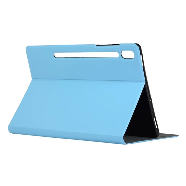 Shockproof PU Leather Shockproof Folio Stand Tablet Case Cover Protector for Lenovo Tab P12 Pro - Baby Blue