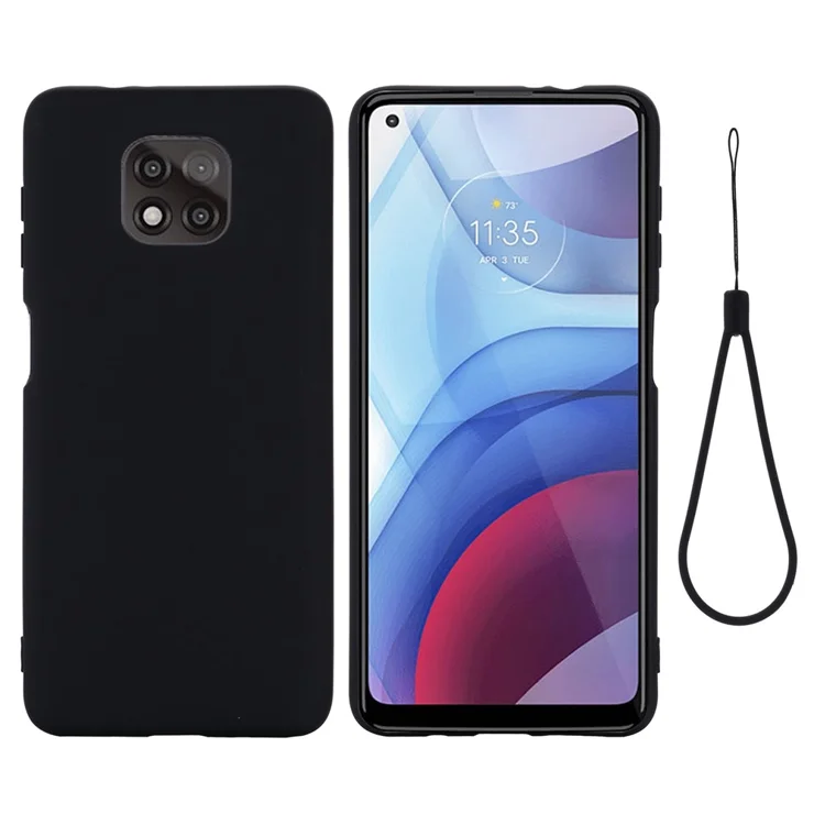 For Motorola Moto G Power (2021) Drop-proof Liquid Silicone