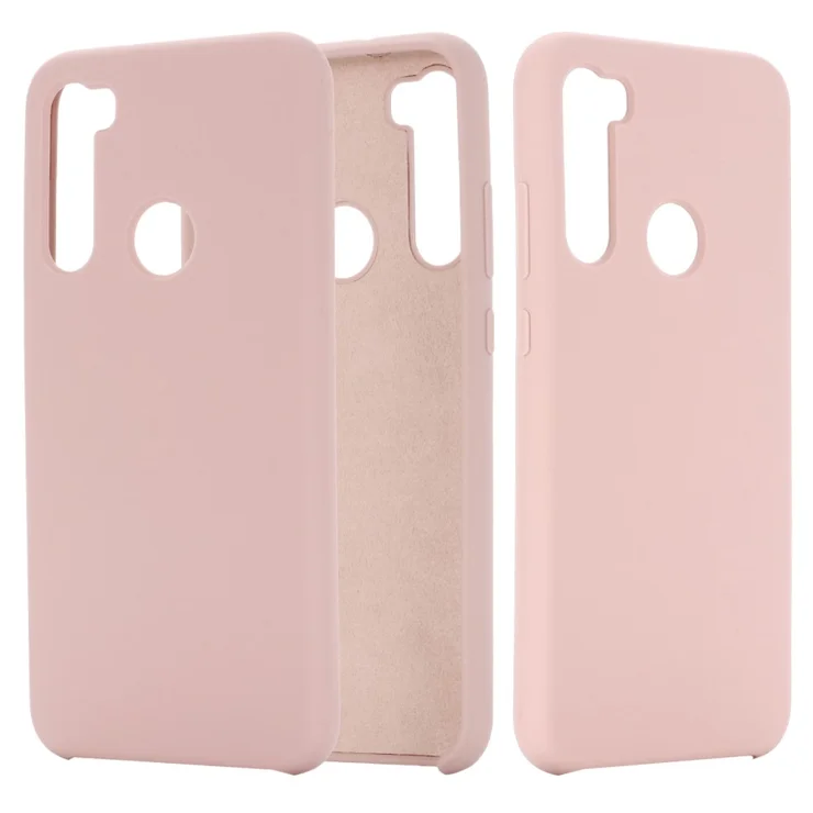 Liquid Silicone Covering for Xiaomi Redmi Note Pink