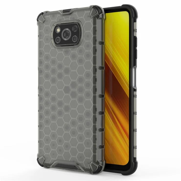 GOKEN Cover Per Xiaomi Poco M5 4G - Custodia Ibrida TPU/PC Con Supporto Verticale E Orizzontale - Verde Militare - 3