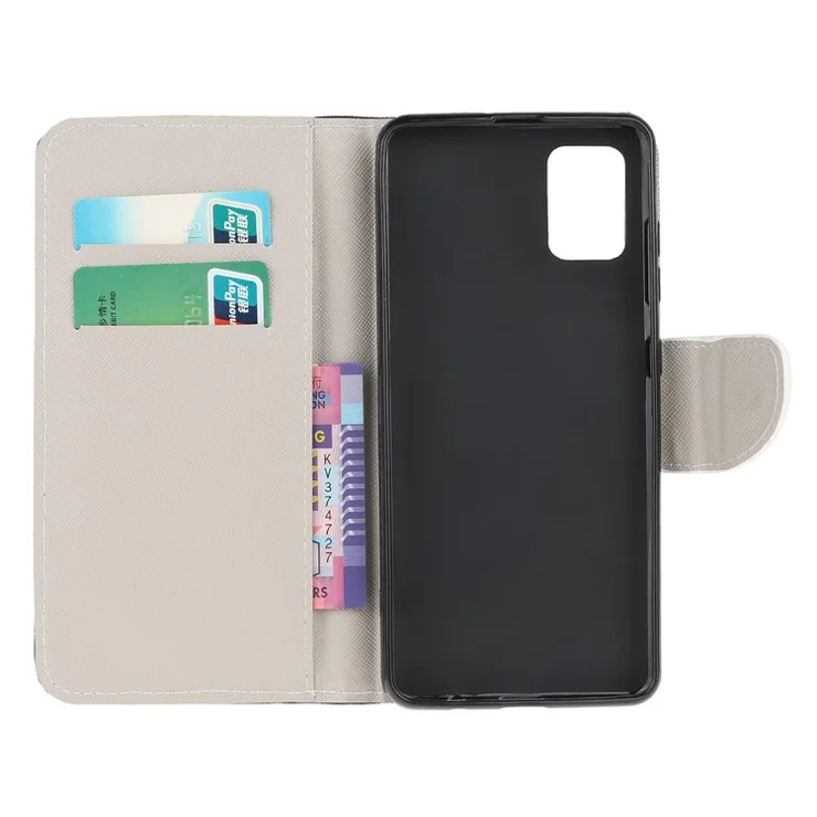 Pattern Printing Cross Texture Leather Wallet Stand Case Shell for Xiaomi Poco M5s 4G / Redmi Note 10 4G / Note 10S 4G - Camouflage