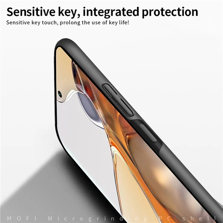 MOFI Shield Slim Hard PC Matte Finish Anti-Fingerprint Shockproof Protective Case for Xiaomi 11T / 11T Pro - Blue