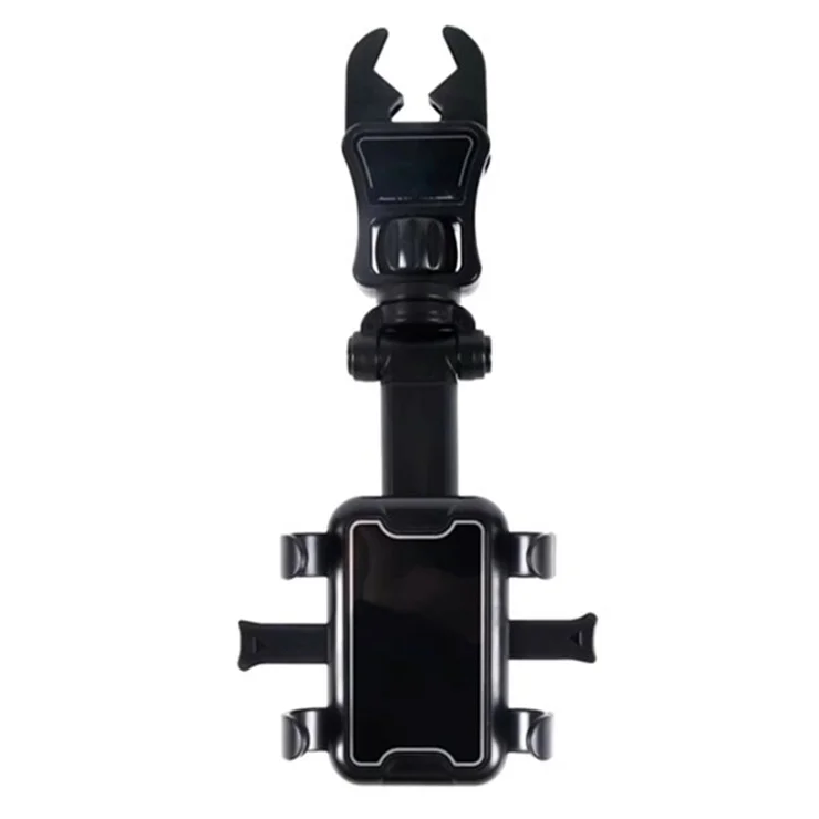 Adjustable Car Phone Holder Crab Clamp Car Rearview Mirror Bracket for Smartphone Between 68mm-94mm Width
